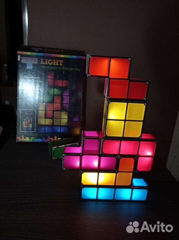 Ночник светильник Тетрис