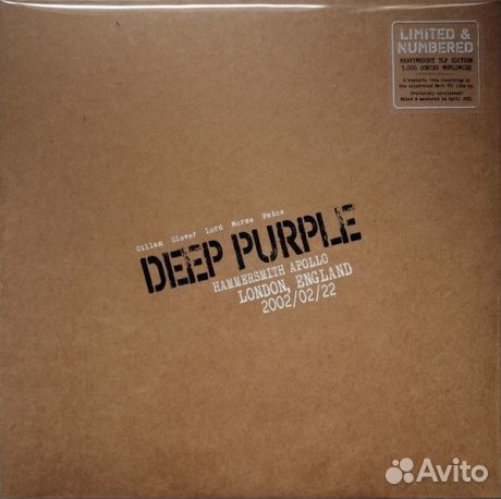 Deep purple - Live In London 2002 (3LP)