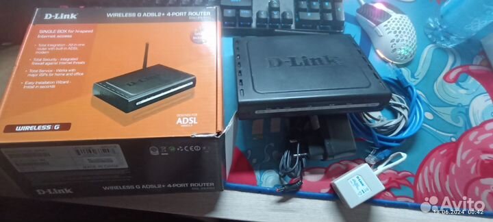 Роутер DSL-2640U + DSL 30CF