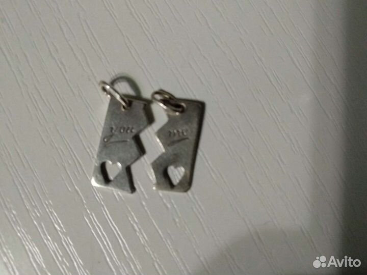 Кулон серебро