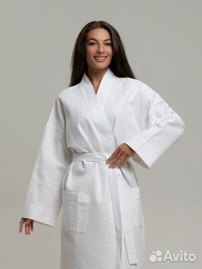 Халат банный вафельный Артикул 131 - 128