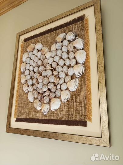 Картина с использованием природных материалов