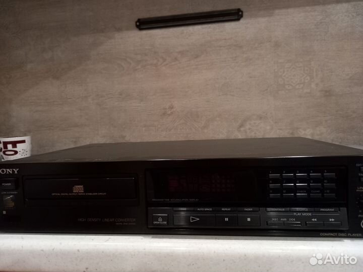 Cd проигрыватель sony cdp-690