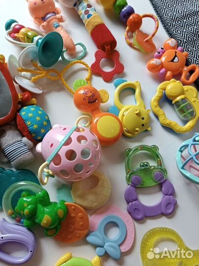 Прорезыватели грызунки, погремушки