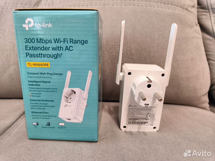 Усилитель Wi-Fi сигнала Tp-Link TL-WA860RE