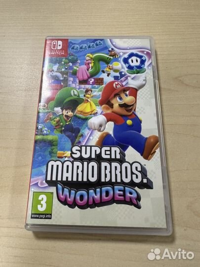 Картридж nintendo switch Super Mario bros Wonder