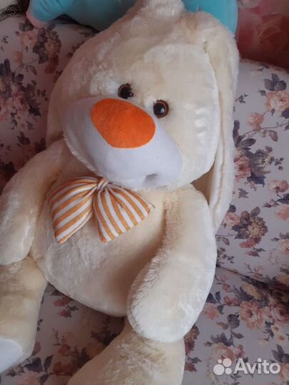 Мягкая игрушка заяц