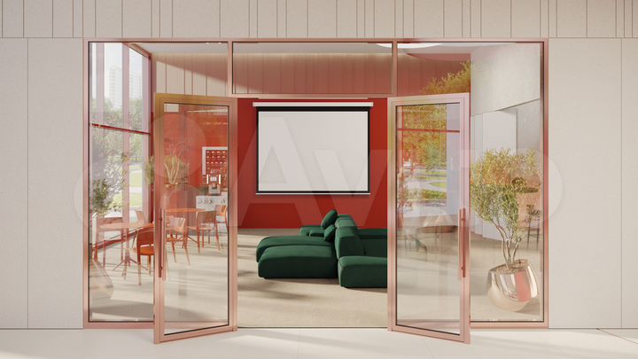 1-к. квартира, 65,4 м², 26/47 эт.