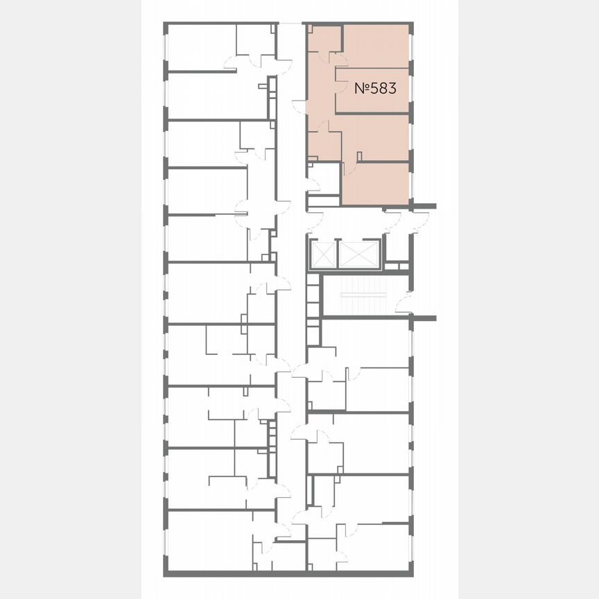 3-к. апартаменты, 71,6 м², 10/17 эт.