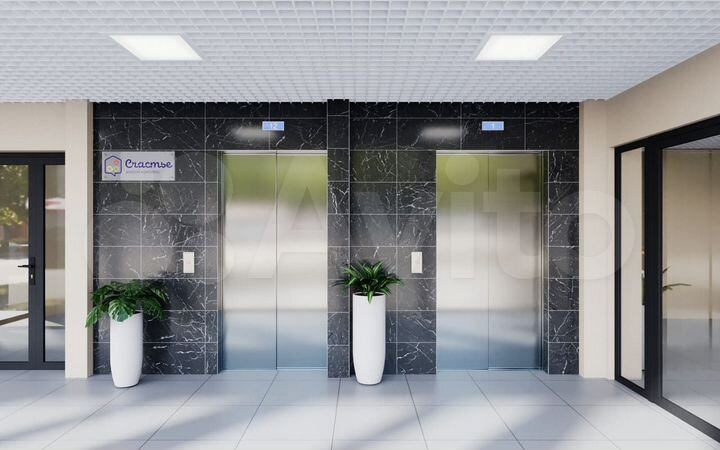 2-к. квартира, 60 м², 10/25 эт.