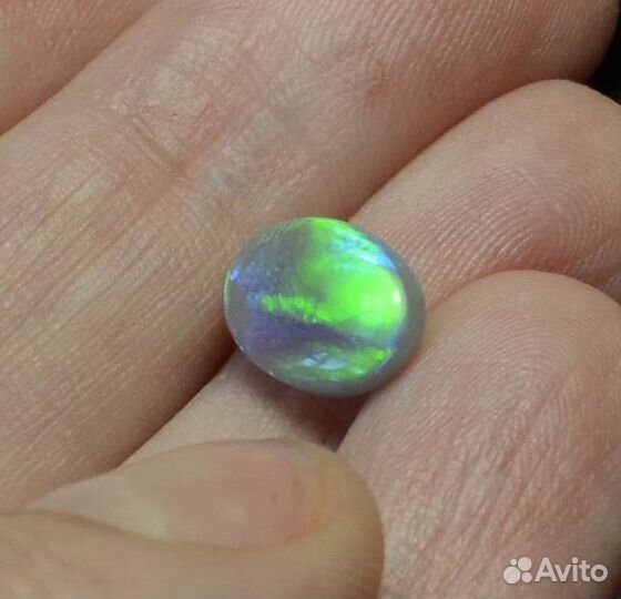 Опал Австралия получерный вспышка