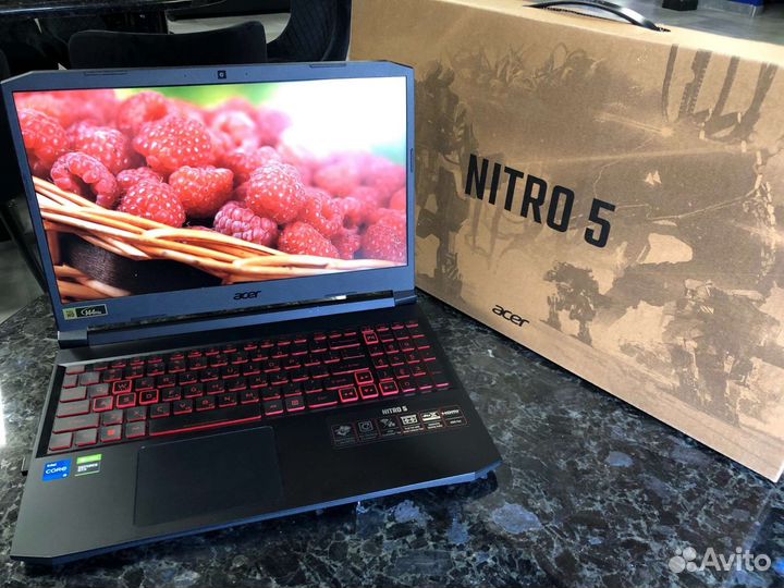15.6 Ноутбук Acer AN515-57-57DF 1920x1080