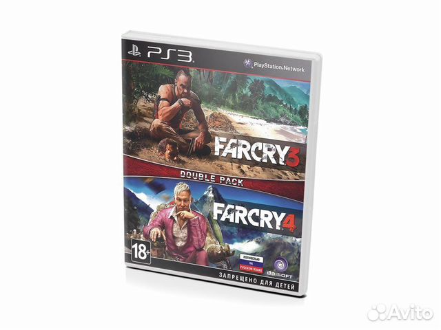 Комплект Far Cry 3 + Far Cry 4, б/у (PS3)