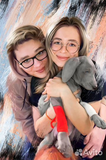 Цифровой портрет по фото