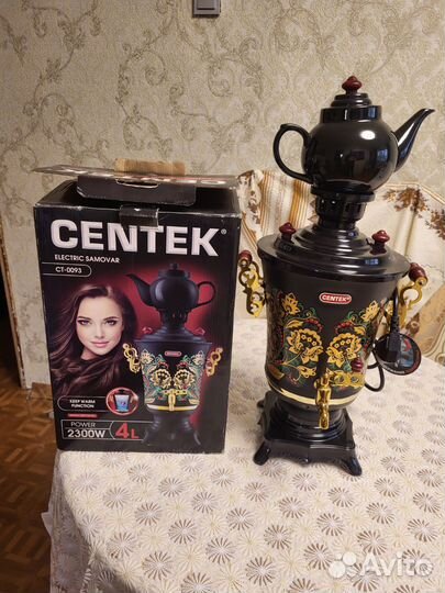 Самовар электрический расписной