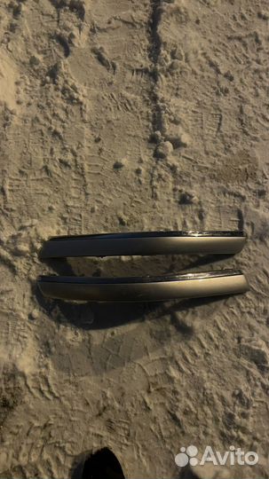 Молдинг бампера с xромом volkswagen рassat b5+