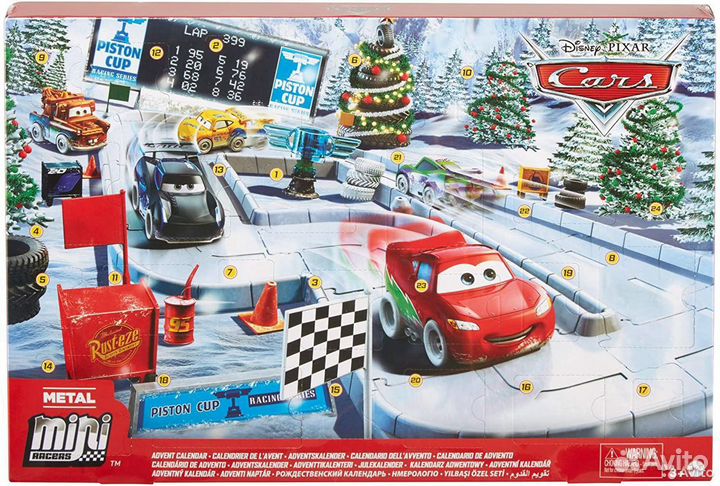 Адвент календарь рождественский