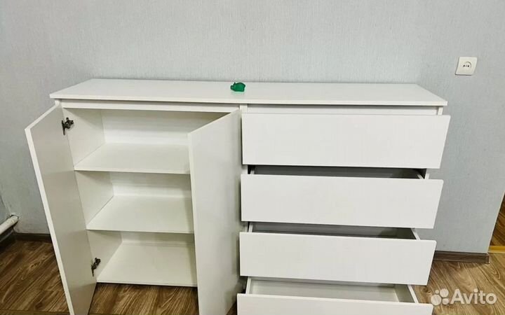 Комод большой Турин белый