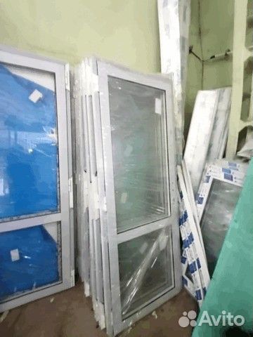 Двери готовые 80х200 алюминиевые