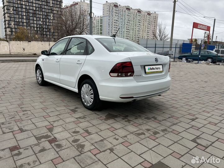 Volkswagen Polo 1.6 AT, 2018, 126 000 км