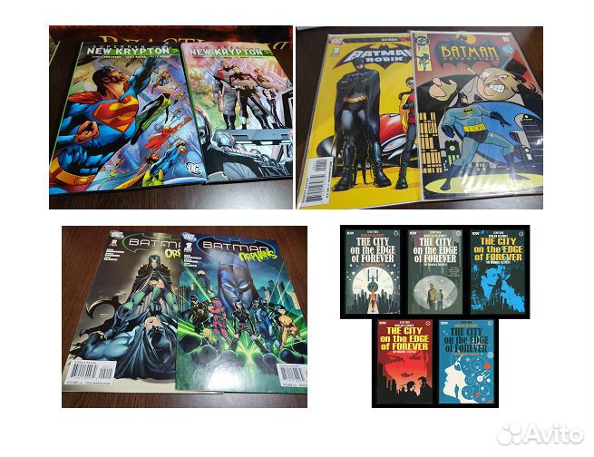 Комиксы DC Comics USA Batman, Superman и Star Trek