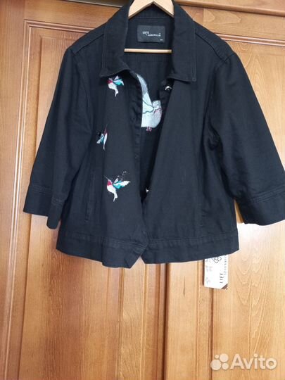 Джинсовая куртка женская 52 54