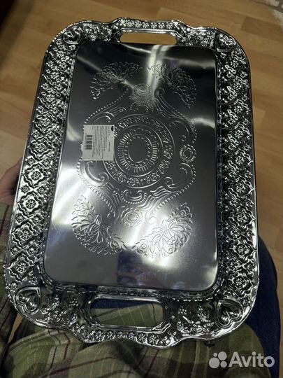 Поднос металлический 47 х 31см