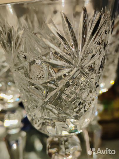 Фужеры хрусталь