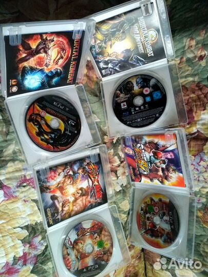 4 файтинга для Ps3 (Mortal Kombat, Street Fighter)