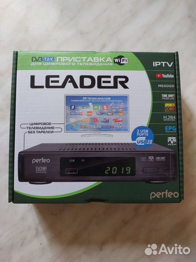 TV приставка Perfeo leader. Новая