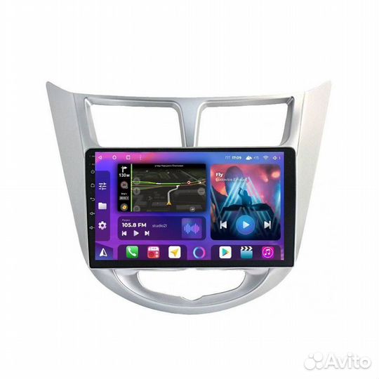 Магнитола андроид Hyundai Solaris 1 TS7 2/32