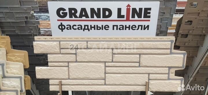 Фасадные панели Grand Line Камелот design Бежевый