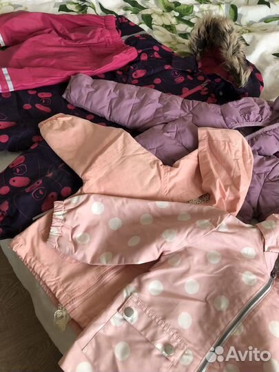 Коробка с вещами для девочки от 0 до 1.5