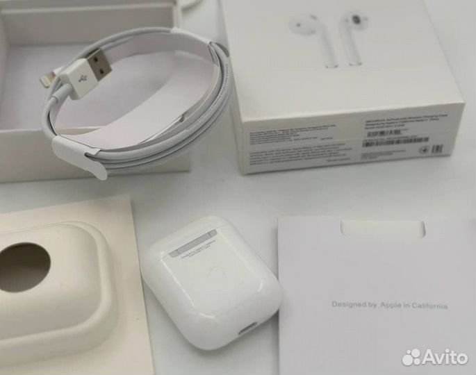 Беспроводные наушники apple airpods 2