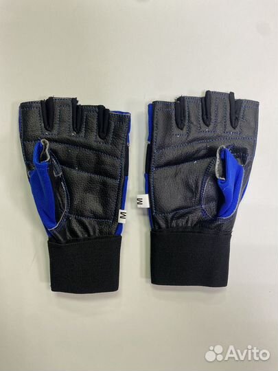 Перчатки для тяжелой атлетики внутри кожа