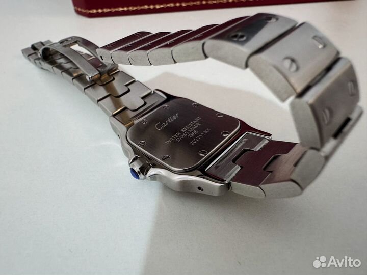 Cartier santos часы оригинал