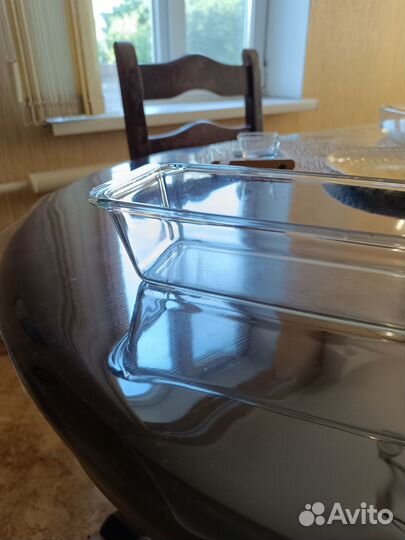 Стеклянная форма для запекания, выпечки