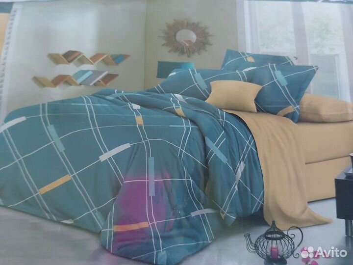 Белье постельное полуторка
