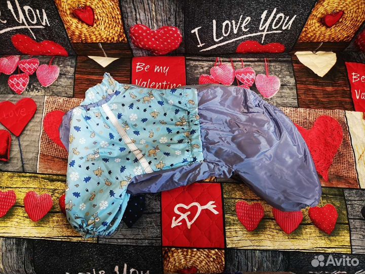 Комбинезон для собак зима