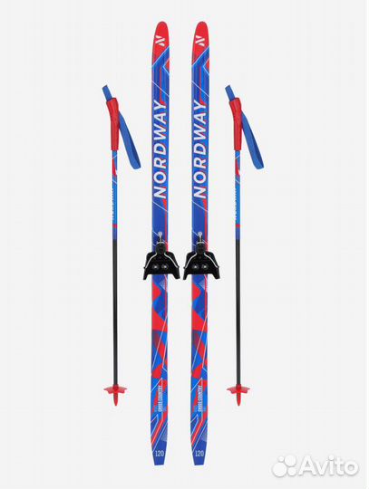 Лыжи беговые детские 140 с ботинками