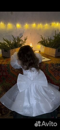 Детское нарядное платье 110