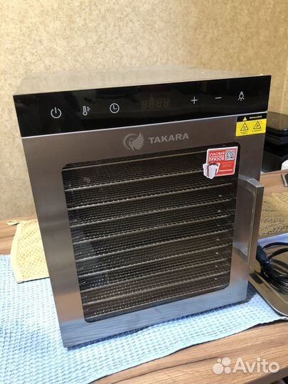 Сушилка для овощей и фруктов takara DF-10