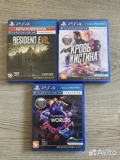 Игры для PS4 VR