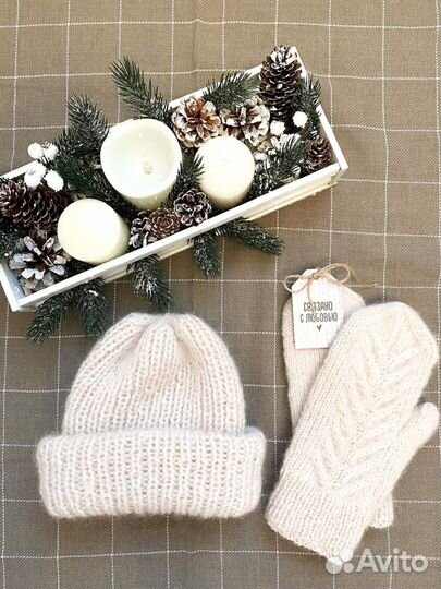 Шапка женская вязаная