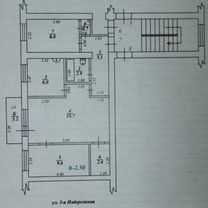 3-к. квартира, 53 м², 2/4 эт.