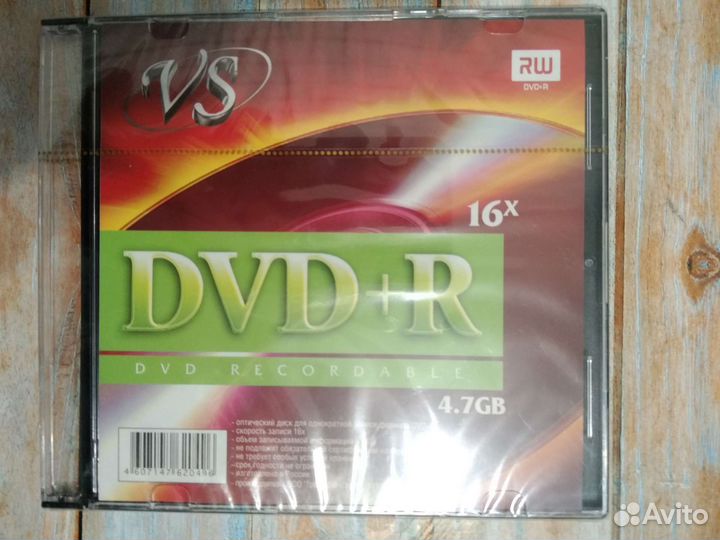 DVD+R VS 4,7GB 16x