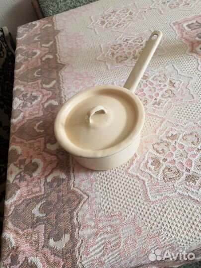 Ковшик эмалированный СССР