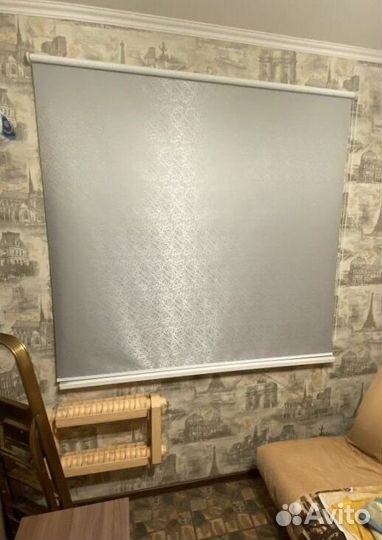 Рулонные шторы зебра в коробе S1807