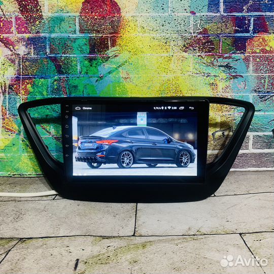 Магнитола Hyundai Solaris 2017+\ Андроид /Android