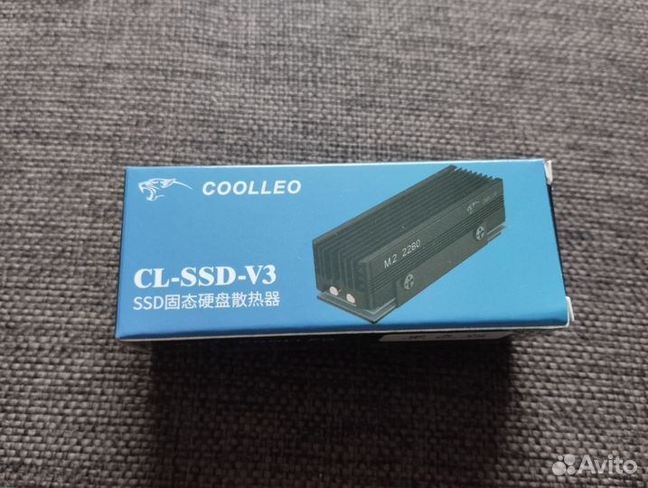 Радиатор для ssd m2 coolleo CL-SSD-V3